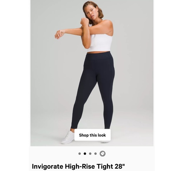 NWT lululemon invigorate high rise tight 28” - Picture 1 of 6